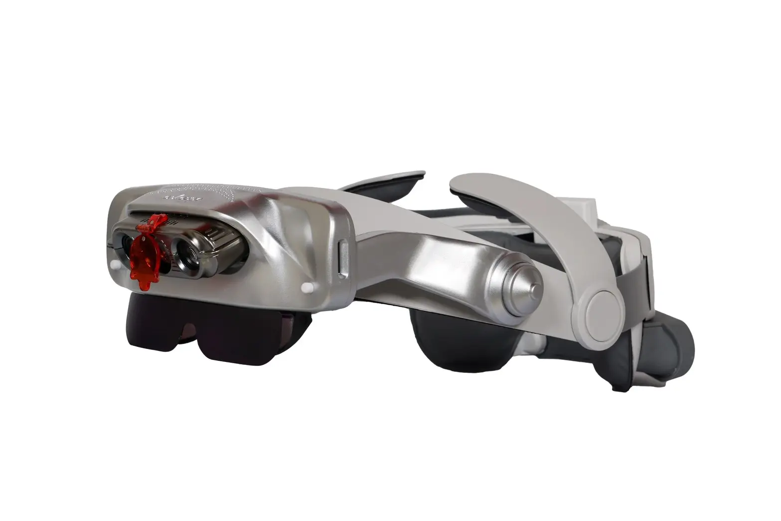 arLoupe digital loupe headset in silver